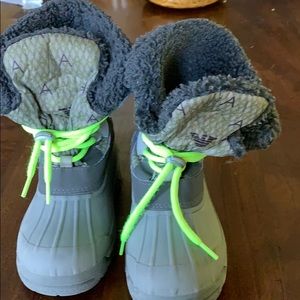 Authentic Armani boys snow boots
